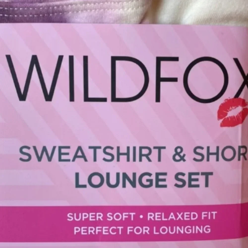 Wildfox Relaxed Color Block Ladies Lounge Set - Picture 13 of 15